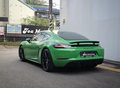 2021 Porsche 718 4.0 GTS, зелёный — фото 7