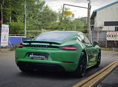 2021 Porsche 718 4.0 GTS, зелёный — фото 9