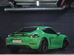 2021 Porsche 718 4.0 GTS, зелёный — фото 4
