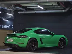 2021 Porsche 718 4.0 GTS, зелёный — фото 5