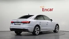 2021 Audi A4 40 TFSI Premium, белый — фото 2