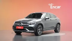 2021 Mercedes-Benz GLC-Class GLC220 d 4MATIC Coupe, серый — фото 1