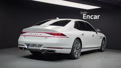 2023 Genesis G90 Gasoline 3.5 Turbo e-S/C 2WD, белый — фото 2