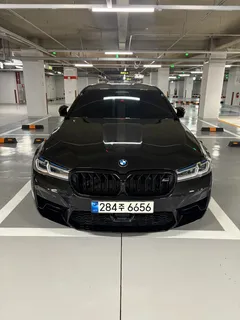 2021 BMW M5 M5 Sedan Competition, чёрный — фото 1