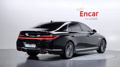 2021 Genesis G90 3.8 AWD, чёрный — фото 2
