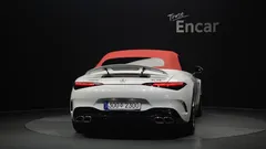 2023 Mercedes-Benz SL-Class AMG SL63 4MATIC+, белый — фото 4