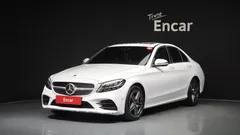2021 Mercedes-Benz C-Class C200 AMG Line, белый — фото 1