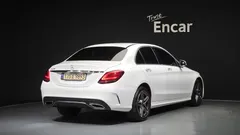 2021 Mercedes-Benz C-Class C200 AMG Line, белый — фото 2