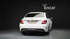 2021 Mercedes-Benz C-Class C200 AMG Line, белый — фото 4