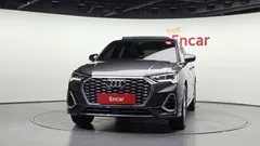 2022 Audi Q3 35 TDI Premium Sportback, серый — фото 3