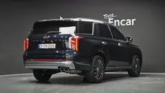 2023 Hyundai Palisade Gasoline 3.8 4WD, синий — фото 2