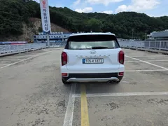 2022 Hyundai Palisade Gasoline 3.8 2WD, белый — фото 3