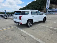 2022 Hyundai Palisade Gasoline 3.8 2WD, белый — фото 4