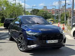 2021 Audi SQ8 4.0 TDI Quattro, синий — фото 1