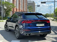 2021 Audi SQ8 4.0 TDI Quattro, синий — фото 2