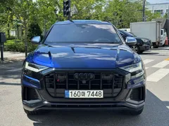 2021 Audi SQ8 4.0 TDI Quattro, синий — фото 3