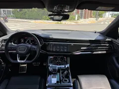 2021 Audi SQ8 4.0 TDI Quattro, синий — фото 8