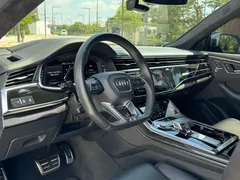 2021 Audi SQ8 4.0 TDI Quattro, синий — фото 9