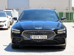 2023 Genesis G70 Gasoline 2.0T 2WD, чёрный — фото 3