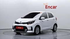 2021 Kia morning Prestige, белый — фото 1