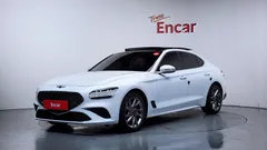 2022 Genesis G70 Gasoline 2.0T 4WD, белый — фото 1
