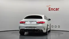 2021 Mercedes-Benz S-Class S63 AMG 4MATIC+ Coupe, белый — фото 4