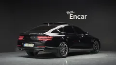 2021 Genesis G80 Gasoline 3.5 Turbo 2WD, чёрный — фото 2