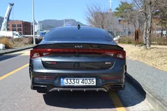 2021 Kia K5 1.6 Turbo, серый — фото 4