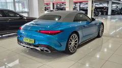2023 Mercedes-Benz SL-Class AMG SL63 4MATIC+, синий — фото 2