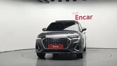 2023 Audi Q3 35 TDI Quattro Premium Sportback, серый — фото 3