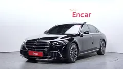 2022 Mercedes-Benz S-Class S450L 4MATIC, чёрный — фото 1