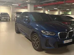 2022 BMW X4 xDrive20i M Sport, синий — фото 3