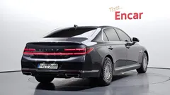 2021 Genesis G90 3.3 T AWD, серый — фото 2
