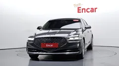 2021 Genesis G90 3.3 T AWD, серый — фото 3