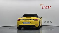 2022 Porsche 718 4.0 GTS, жёлтый — фото 4