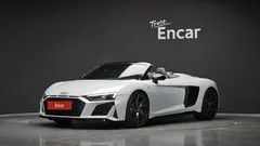 2021 Audi R8 5.2 V10 Spyder, белый — фото 1