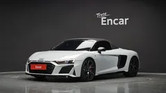 2021 Audi R8 5.2 V10 Spyder, белый — фото 19