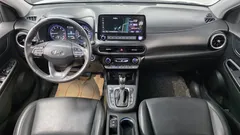 2021 Hyundai Kona Gasoline 1.6 Turbo 2WD, белый — фото 7