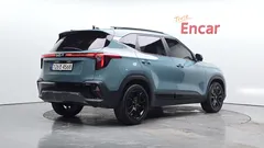 2023 Kia Seltos Gasoline 1.6 Turbo 2WD, голубой — фото 2