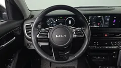 2023 Kia Seltos Gasoline 1.6 Turbo 2WD, голубой — фото 13