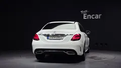 2021 Mercedes-Benz C-Class C200 AMG Line, белый — фото 4