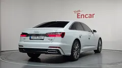 2023 Audi A6 45 TDI Quattro Premium, белый — фото 2
