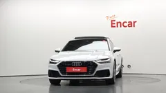 2021 Audi A7 55 TFSI Quattro Premium, белый — фото 3