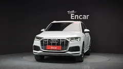 2021 Audi Q7 45 TDI Quattro, белый — фото 3