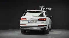 2021 Audi Q7 45 TDI Quattro, белый — фото 4