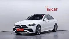 2022 Mercedes-Benz C-Class C300 AMG Line, белый — фото 1