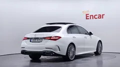 2022 Mercedes-Benz C-Class C300 AMG Line, белый — фото 2