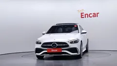 2022 Mercedes-Benz C-Class C300 AMG Line, белый — фото 3