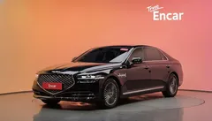 2021 Genesis G90 3.8 AWD, чёрный — фото 1