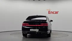2021 Genesis G90 3.8 AWD, чёрный — фото 4